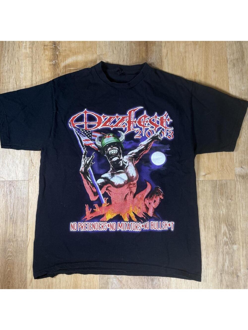 Authentic Ozzfest 2003 Tee – Black